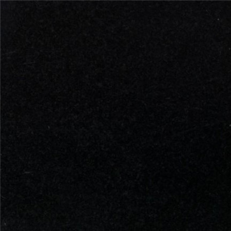 Absolute Black granite sample with deep black tones and smooth finish