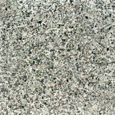 G640 granite sample with light grey base and fine speckling