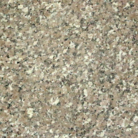 G648 granite sample with light grey base and fine speckling