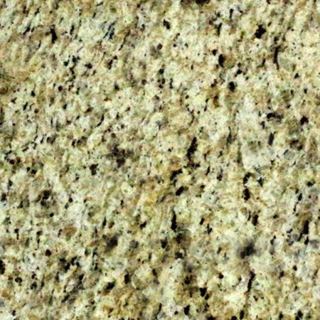 Giallo Ornamental granite sample with creamy beige tones and soft speckling
