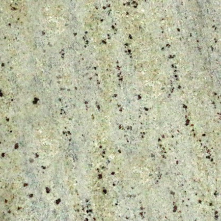 Kashmir White granite sample with soft white tones and grey veining