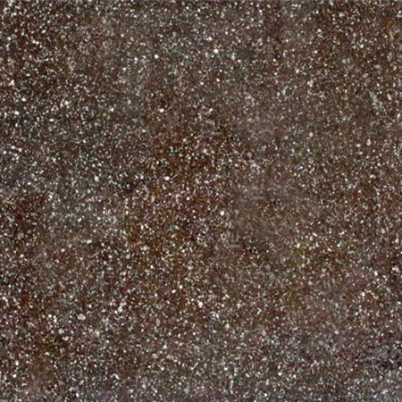 Porphyry Red granite sample with dark red tones and granular texture